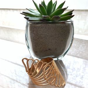 Guess Gold Cuff Bracelet